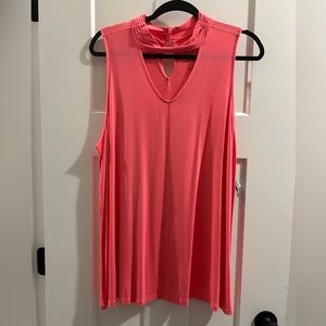Torrid Pink sleeveless top Size 2 NWT